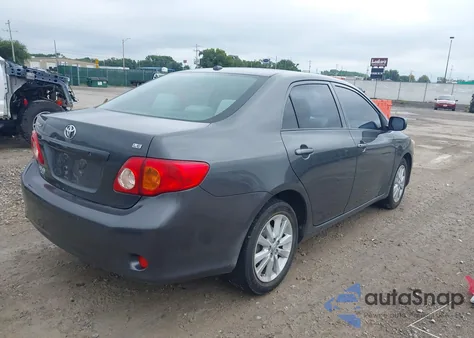 2009 Toyota Corolla Le из США, поврежденный, VIN JTDBL40E399043517